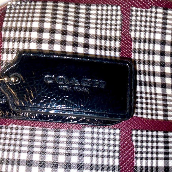 Plaid Coach mini bag! - Picture 4 of 5